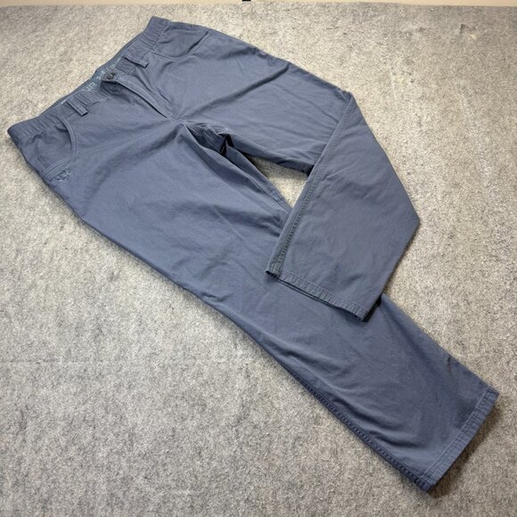 Under Armour Expanse Everyday 5-Pocket Pants Men 38 x 30 Blue Stretch Loose Fit - Picture 1 of 16